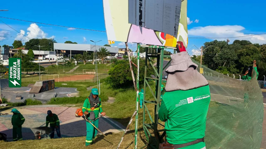 Mutirão de Limpeza transforma o Zero KM em Várzea Grande: Zeladoria Urbana em Ação!