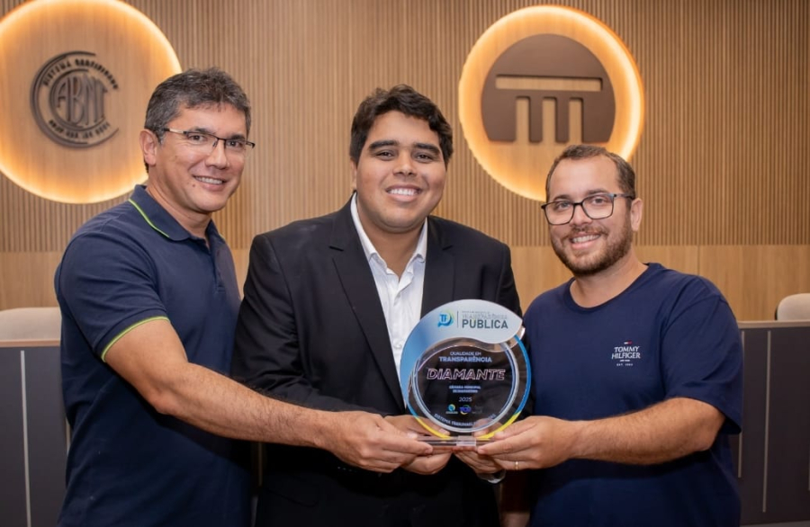 Câmara conquista Selo Diamante de Qualidade em Transparência Pública pelo TCE