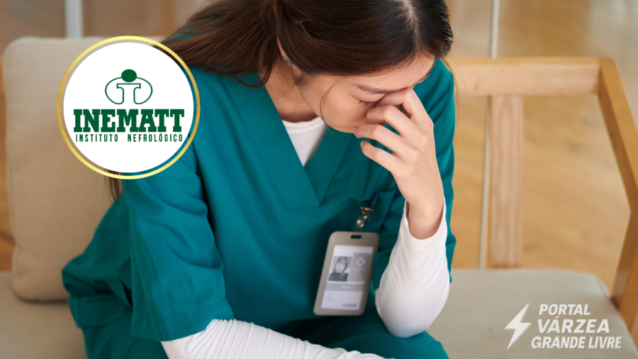 Profissionais de clínica de hemodiálise em Várzea Grande denunciam falta de pagamento do complemento do piso da enfermagem e relatam assédio moral