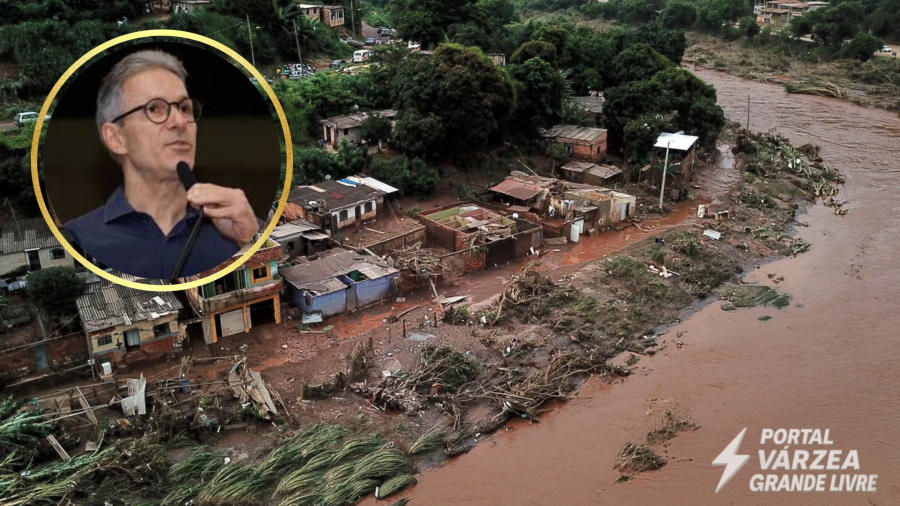 Romeu Zema autoriza uso de detentos na limpeza de cidades atingidas por chuvas em Minas Gerais