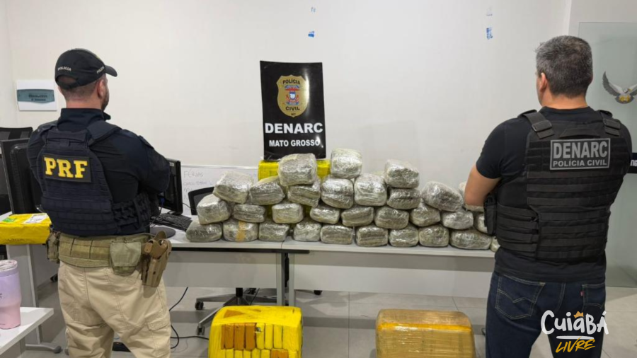 Polícia Civil apreende 152 kg de drogas e desarticula ponto ligado a facção em Várzea Grande