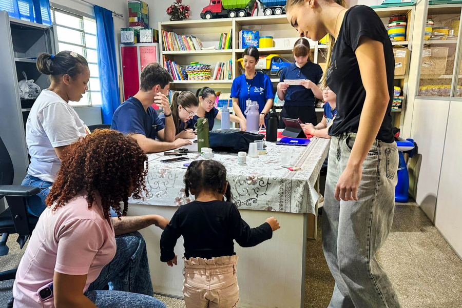 Saúde na Escola reforça vacinação e avaliação nutricional de crianças em Várzea Grande