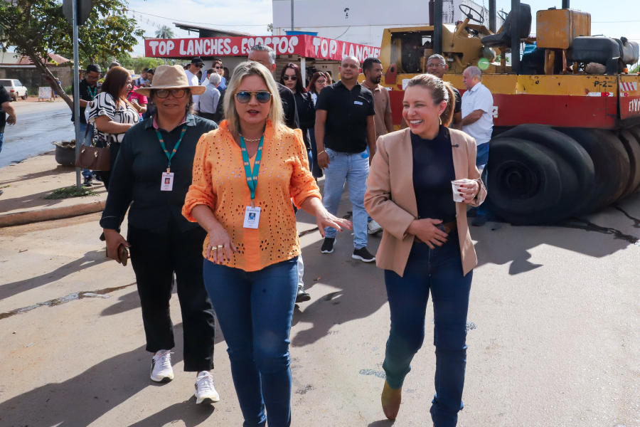 Flávia Moretti celebra parceria com Governo do Estado e destaca investimento de mais de R$ 15 milhões em infraestrutura para Várzea Grande