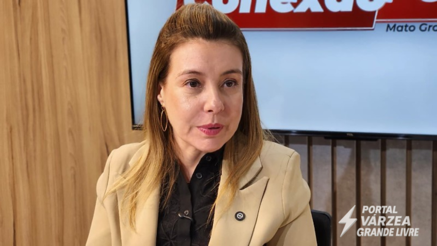 Flávia Moretti autoriza parcelamento de dívida previdenciária de R$ 36,5 milhões em Várzea Grande por até 25 anos