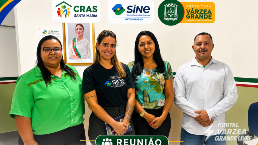 CRAS Santa Maria e Sine promovem Balcão de Emprego com mais de 500 vagas em Várzea Grande