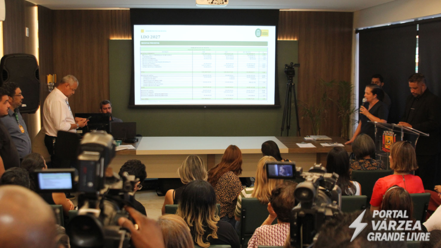 LDO 2027 prevê orçamento de R$ 2,21 bilhões e Prefeitura de Várzea Grande promete planejamento transparente