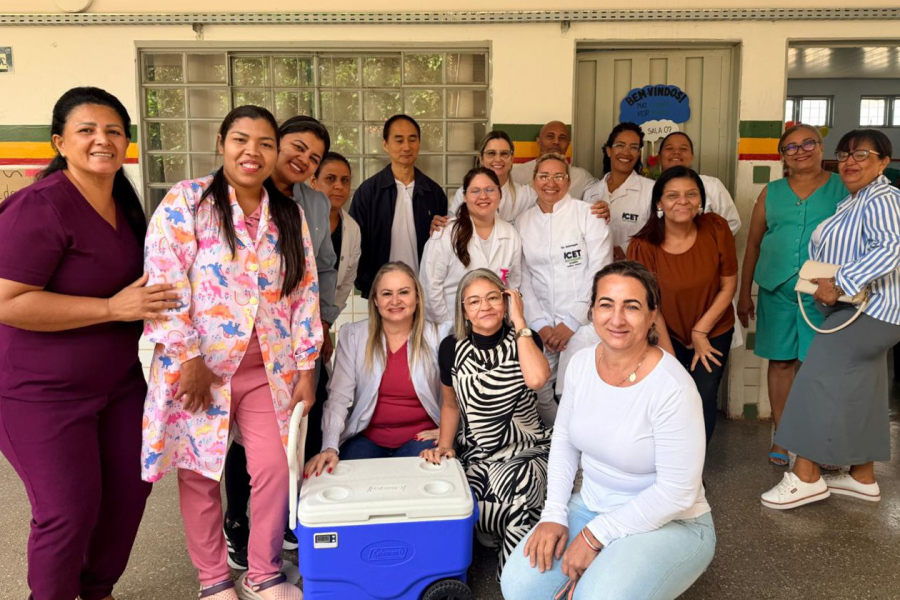 Escola municipal de Várzea Grande realiza vacinação e aplica 142 doses em alunos